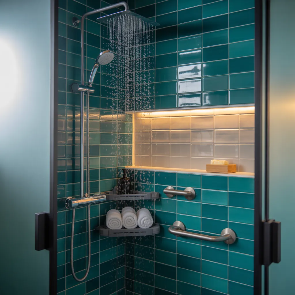 ideas for shower accessories