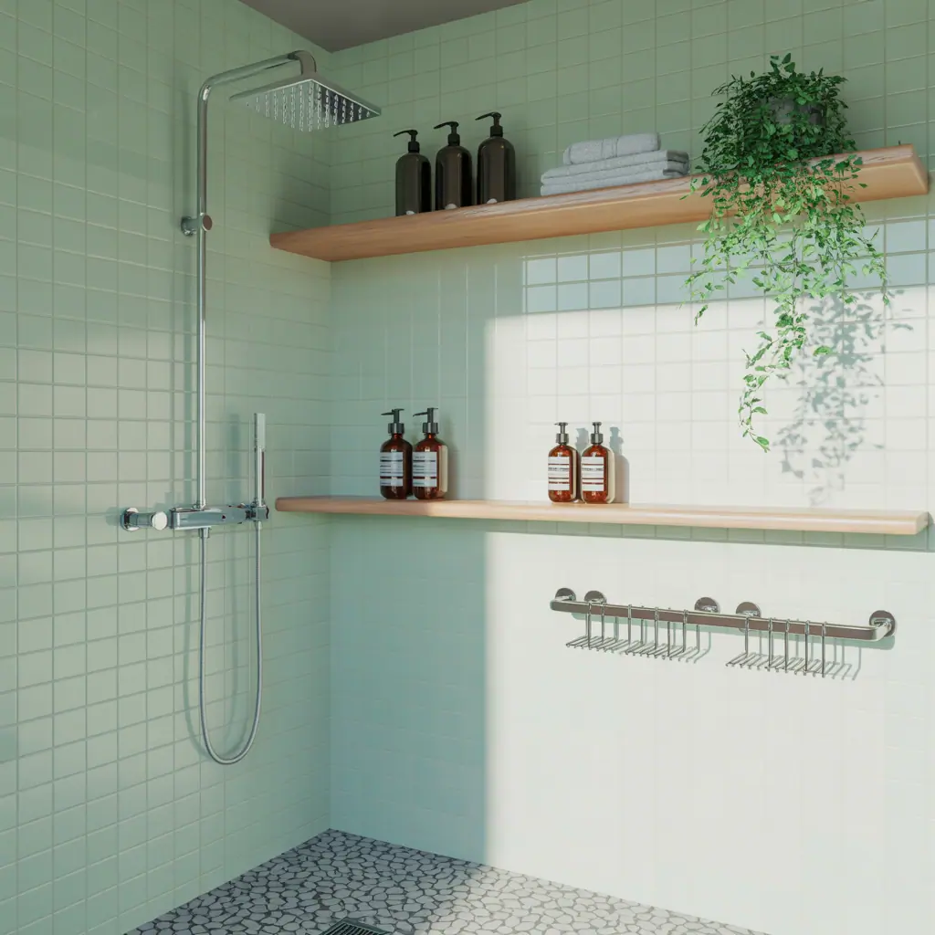 ideas for shower accessories