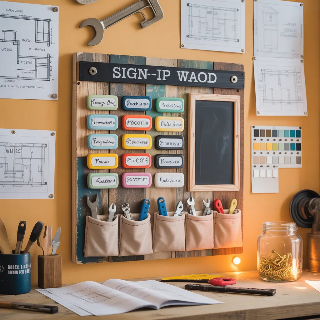 ideas for sign in board