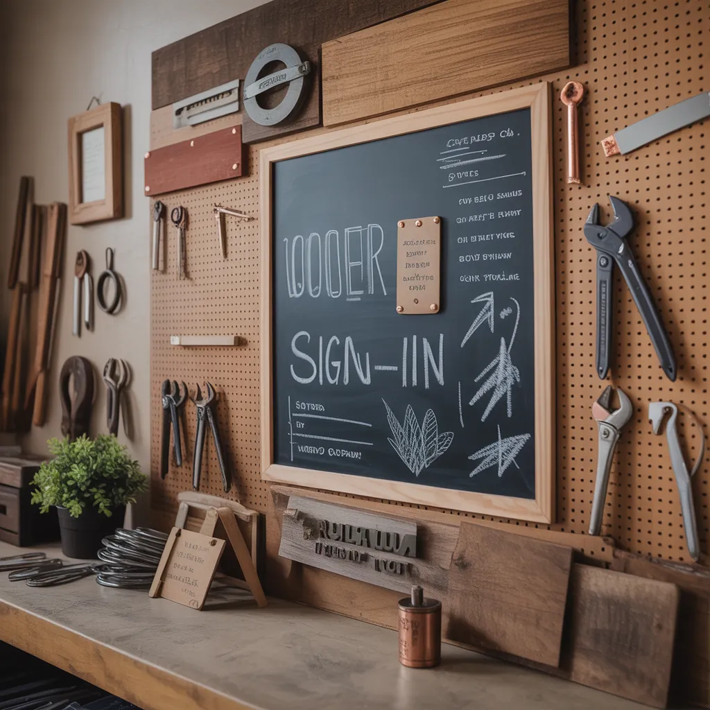 ideas for sign in board
