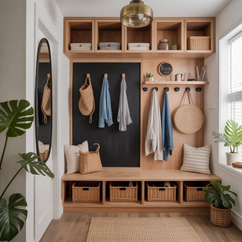 ideas for small entryway storage