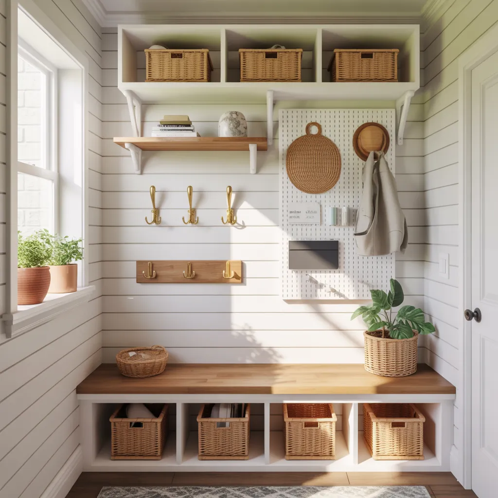 ideas for small entryway storage