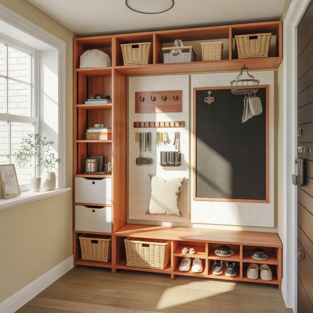 ideas for small entryway storage