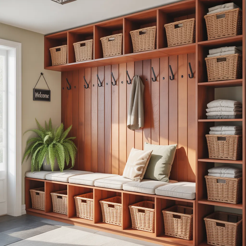 ideas for small entryway storage