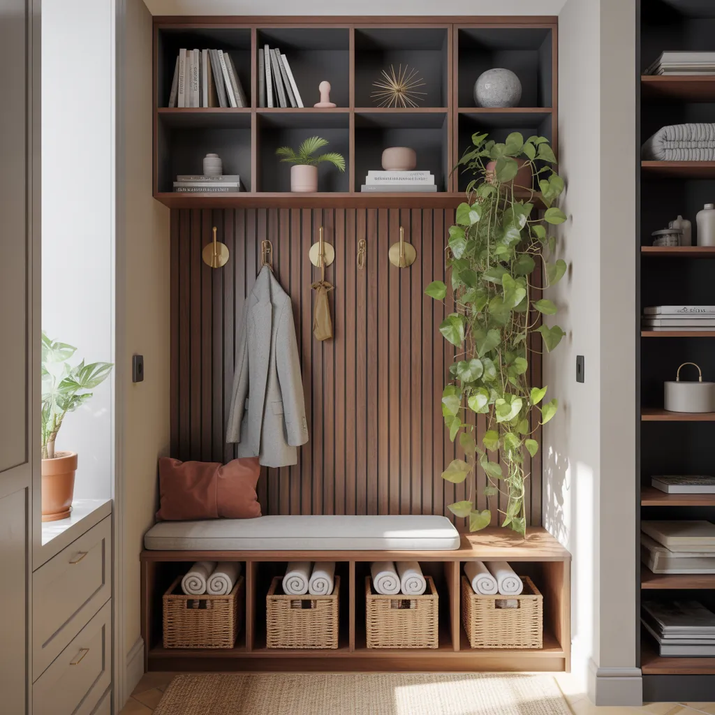 ideas for small entryway storage