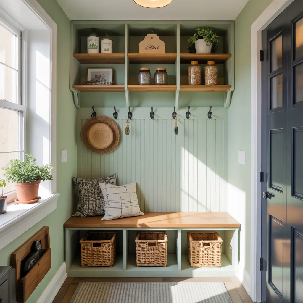 ideas for small entryway storage