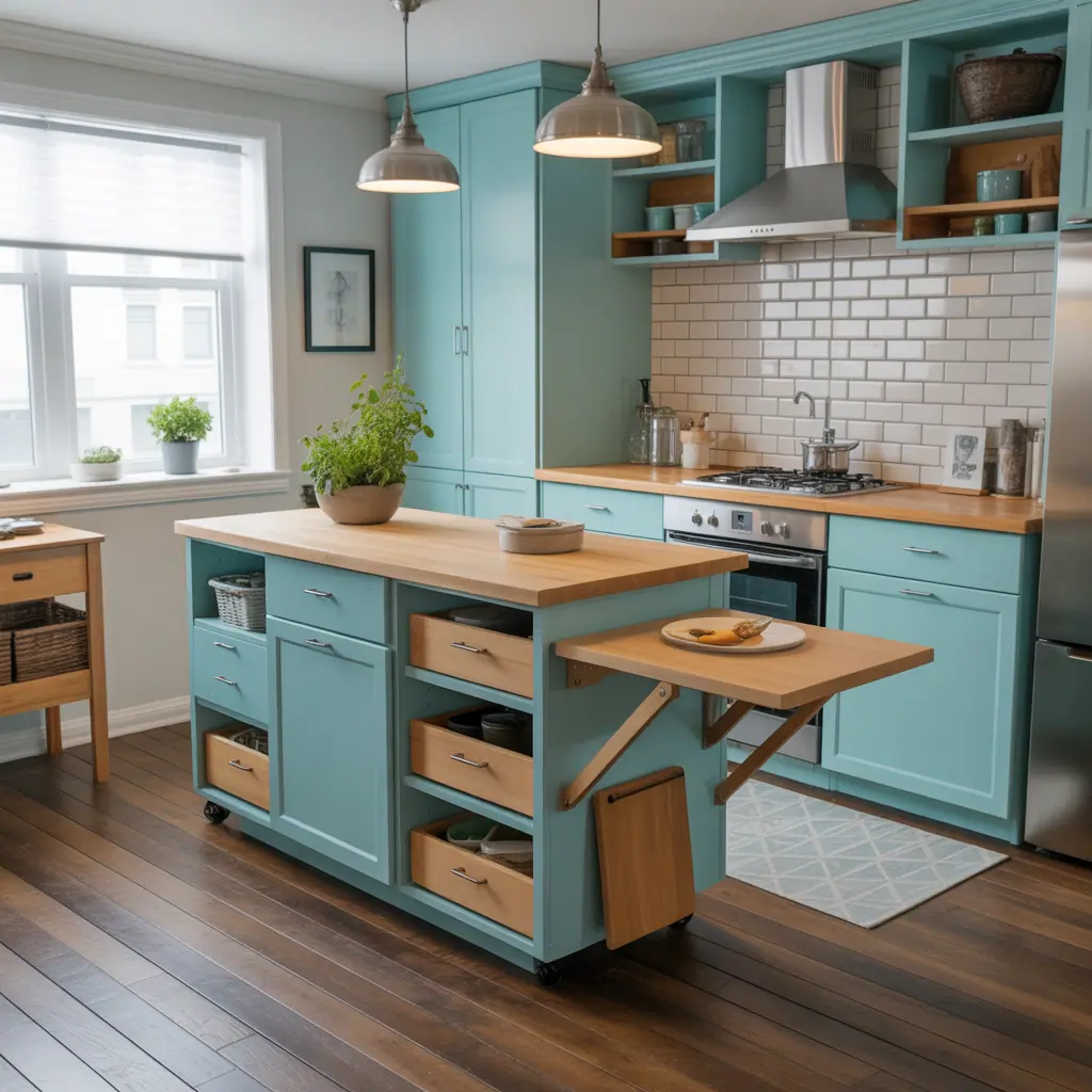 ideas for small kitchen island