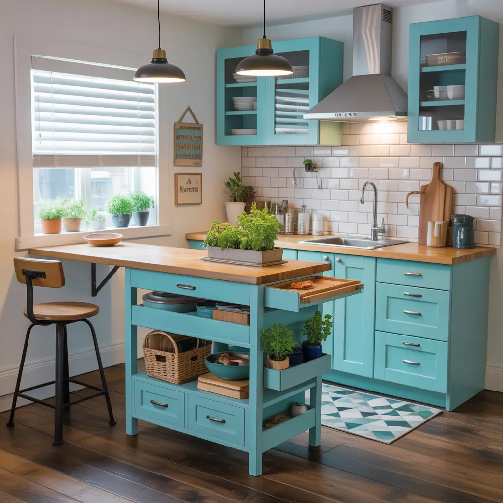ideas for small kitchen island