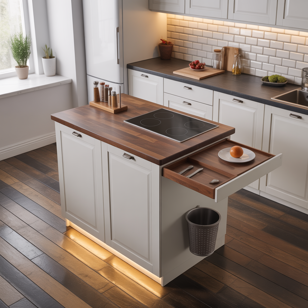 ideas for small kitchen island