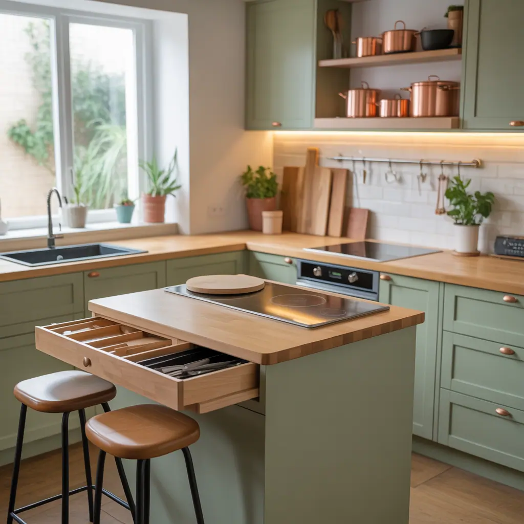 ideas for small kitchen island