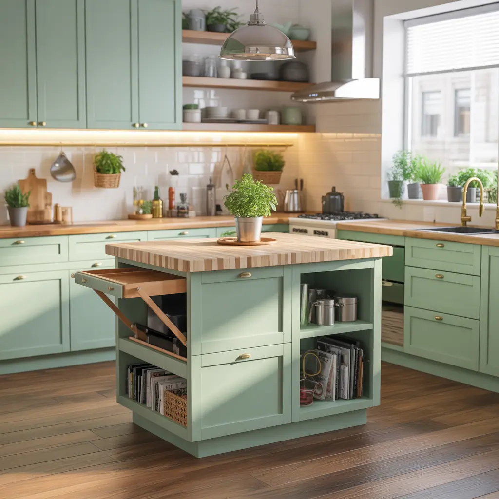 ideas for small kitchen island