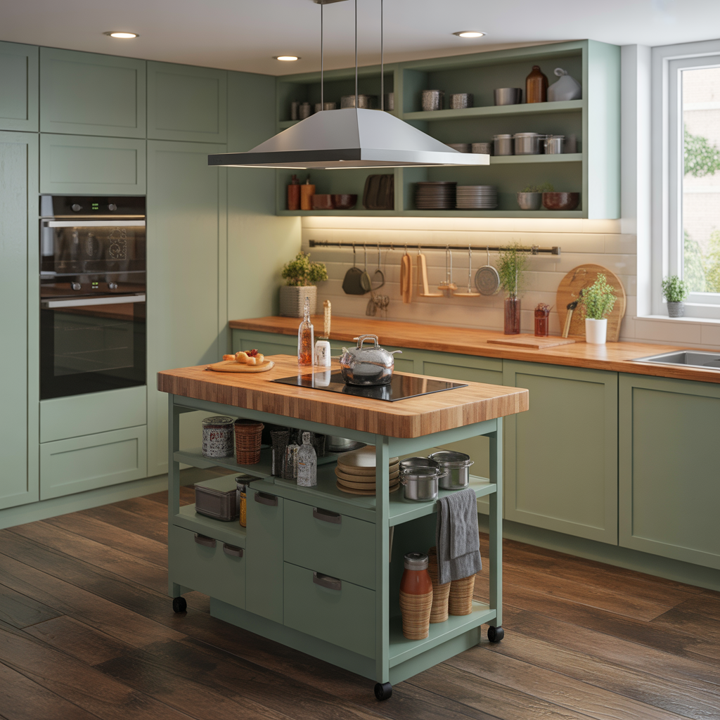 ideas for small kitchen island