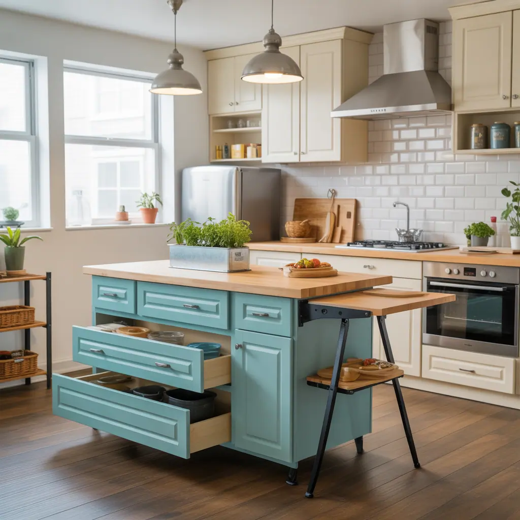 ideas for small kitchen island