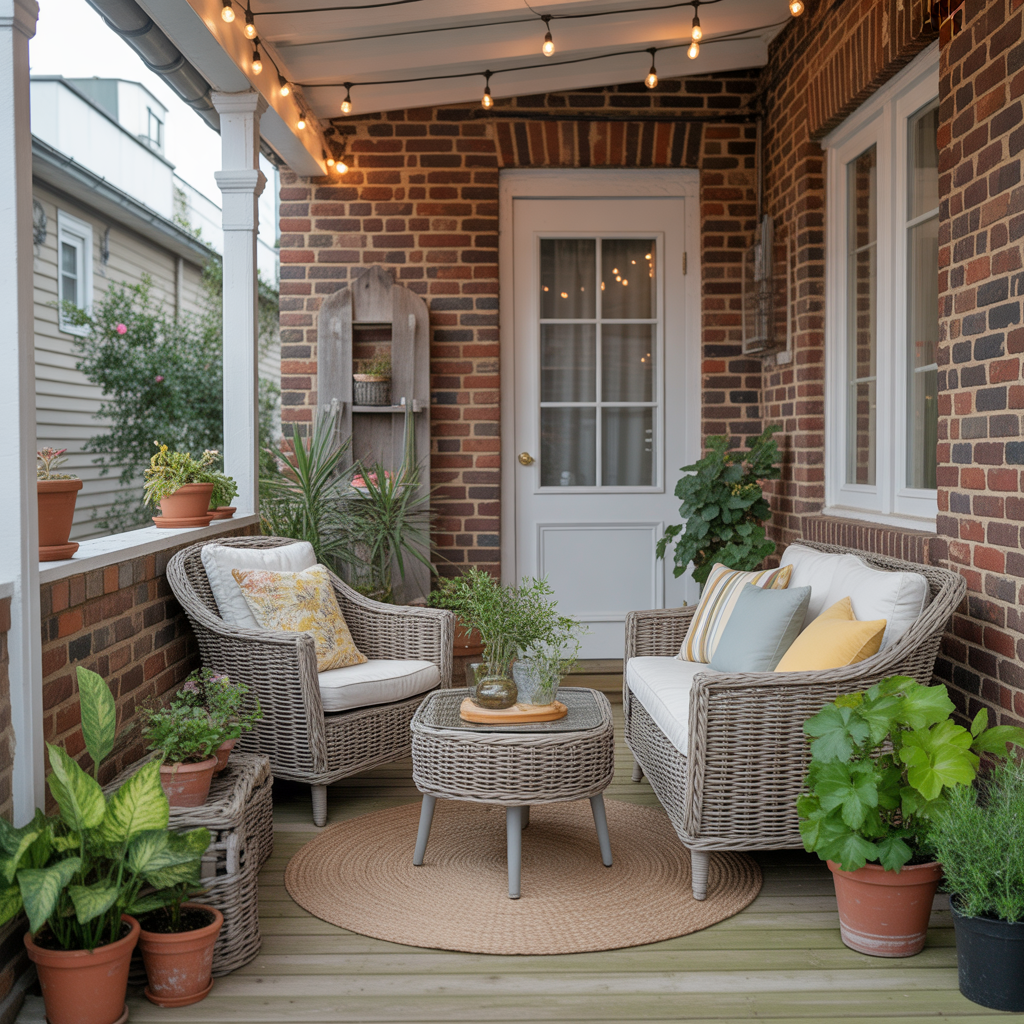 ideas for small porch