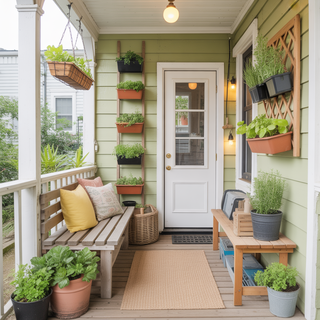 ideas for small porch