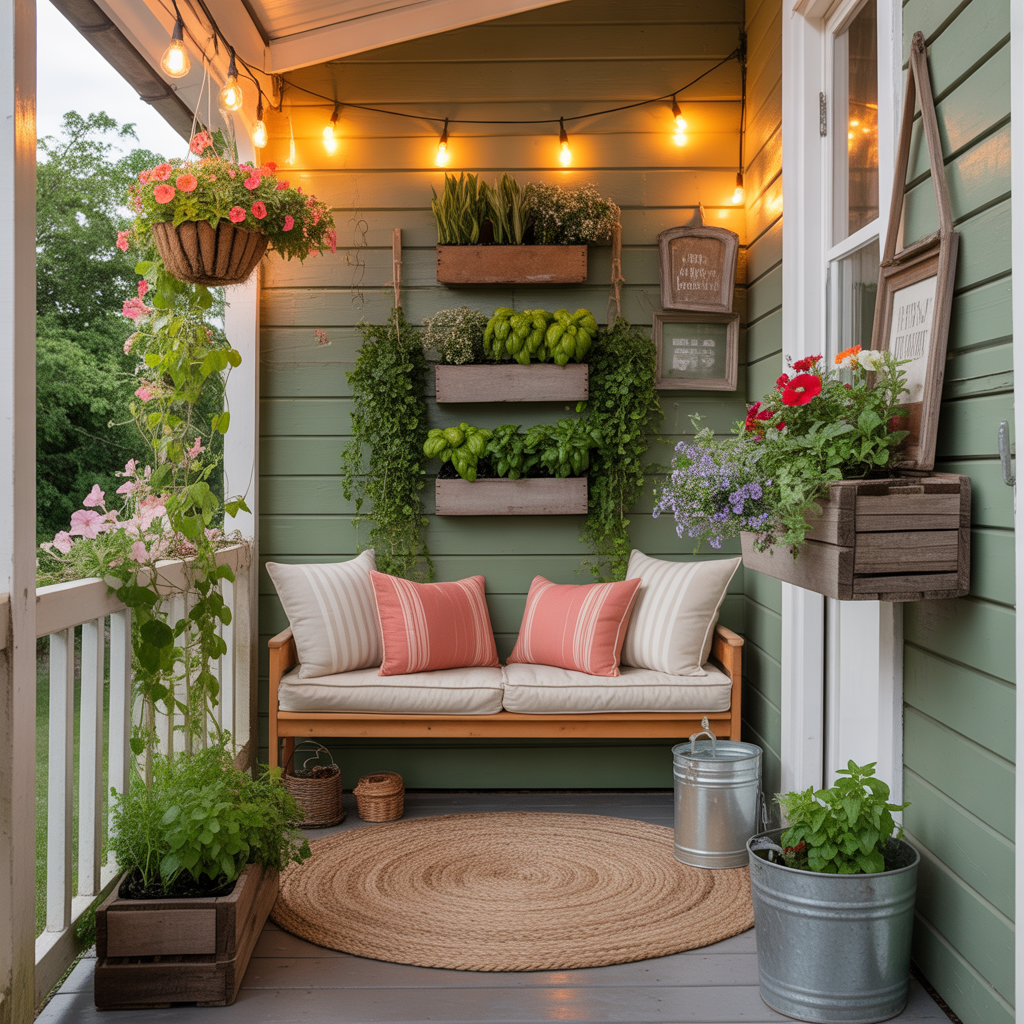 ideas for small porch