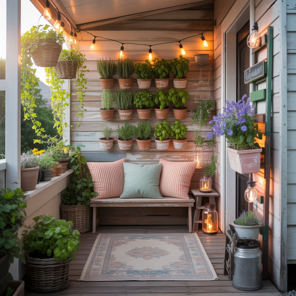 ideas for small porch