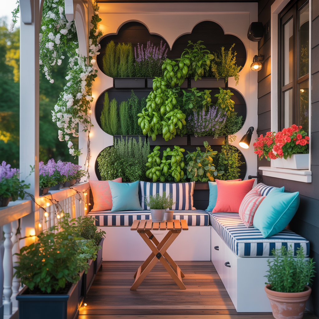 ideas for small porch