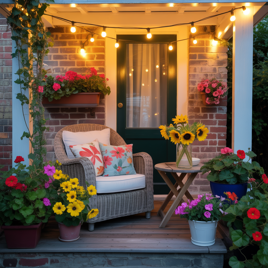 ideas for small porch