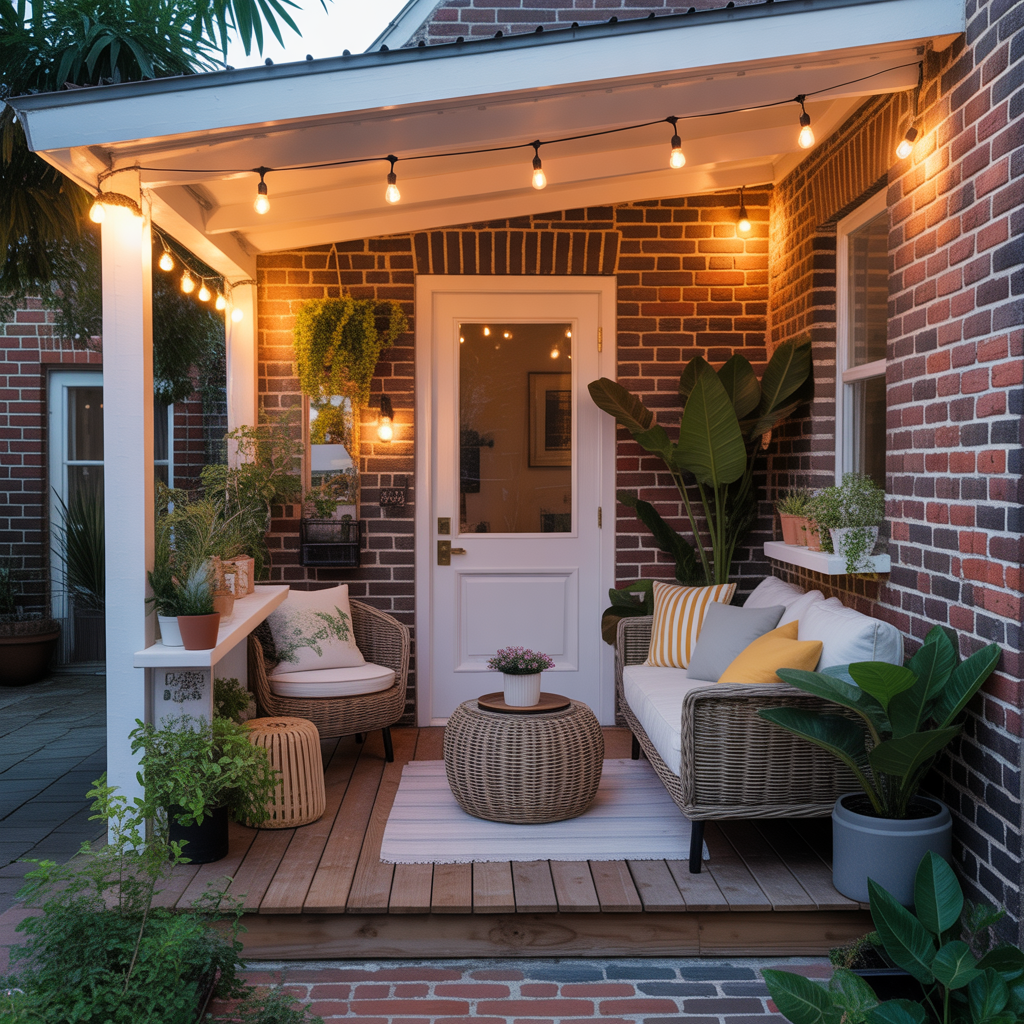 ideas for small porch