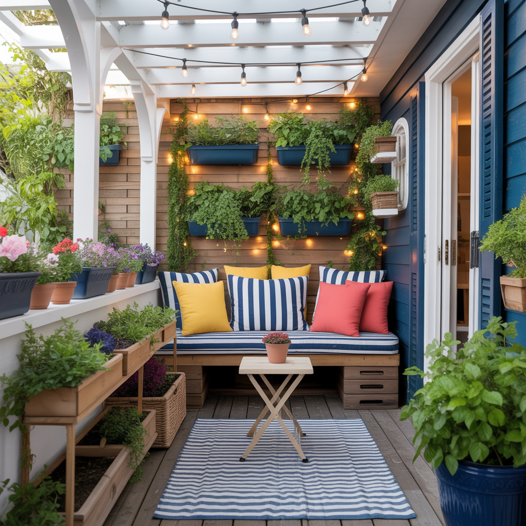 ideas for small porch