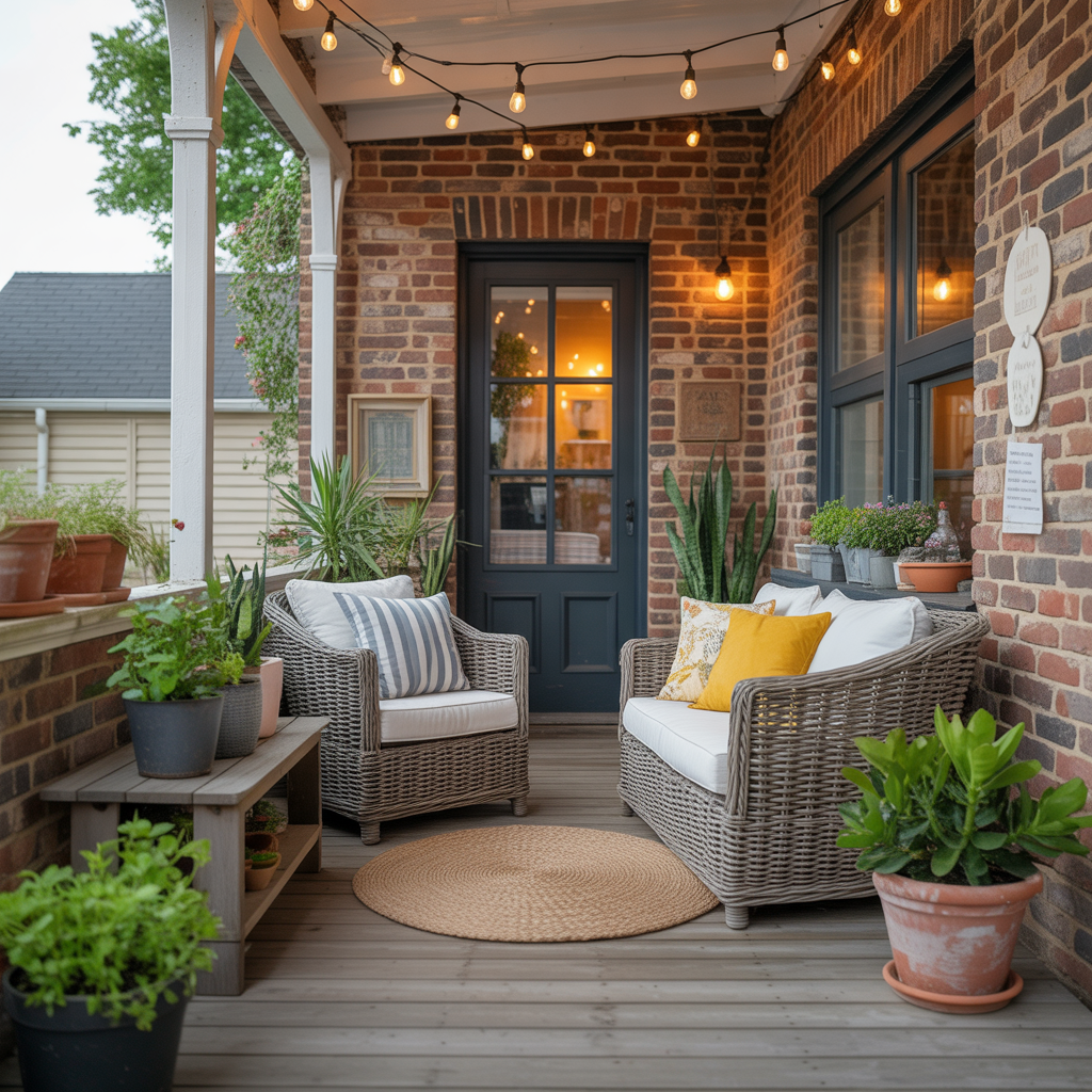 ideas for small porch