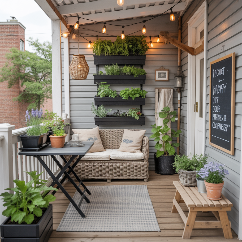 ideas for small porch