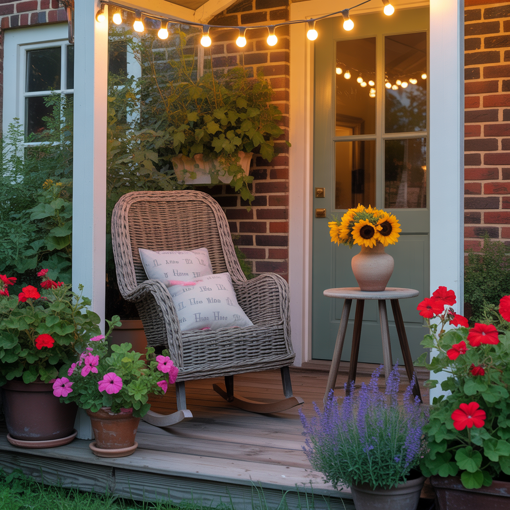 ideas for small porch