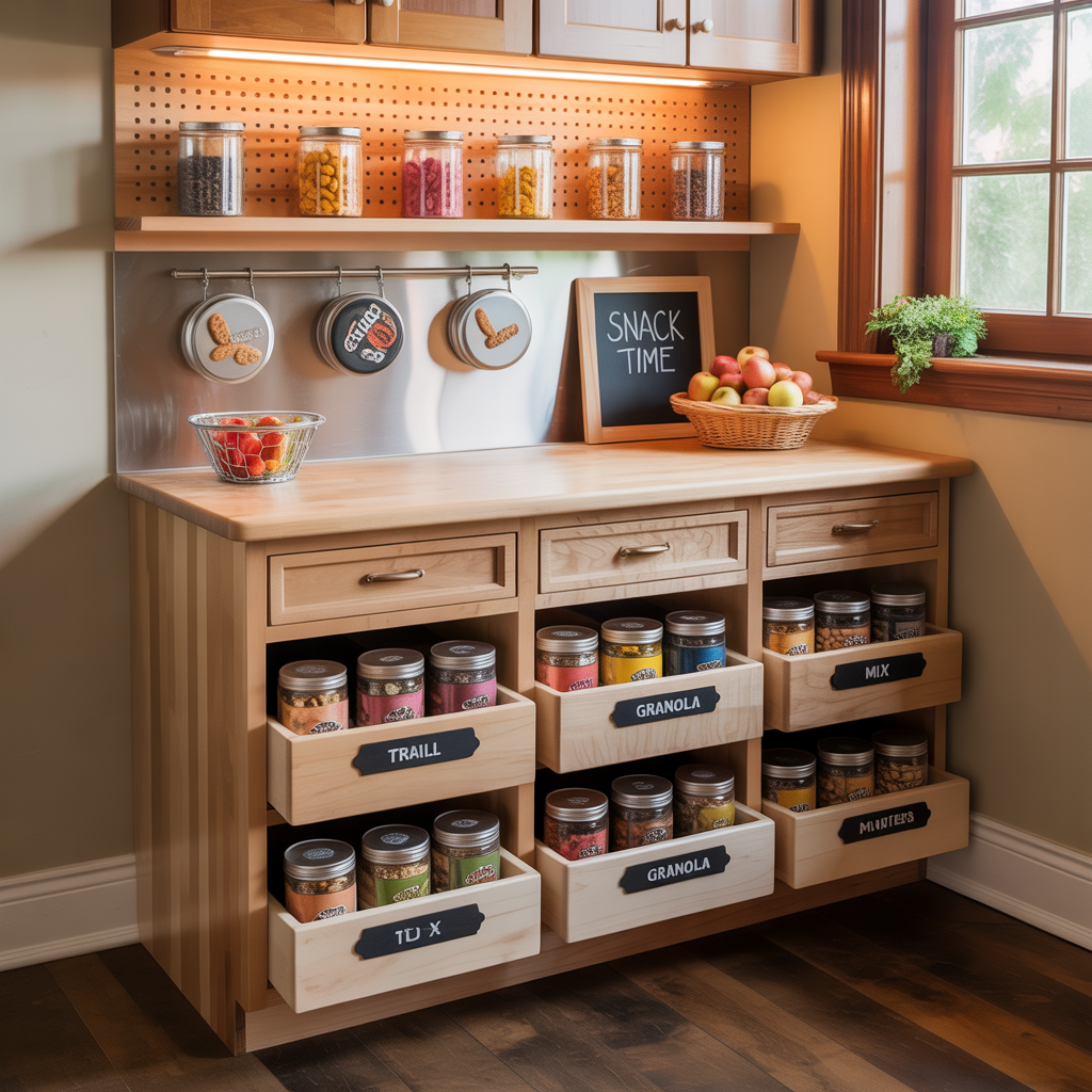 ideas for snack storage