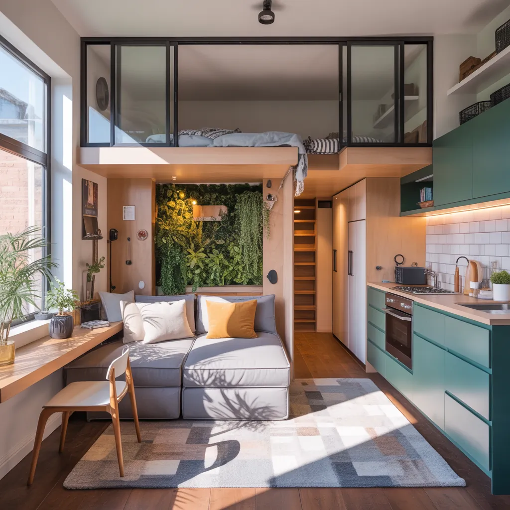 ideas for studio apartment layout
