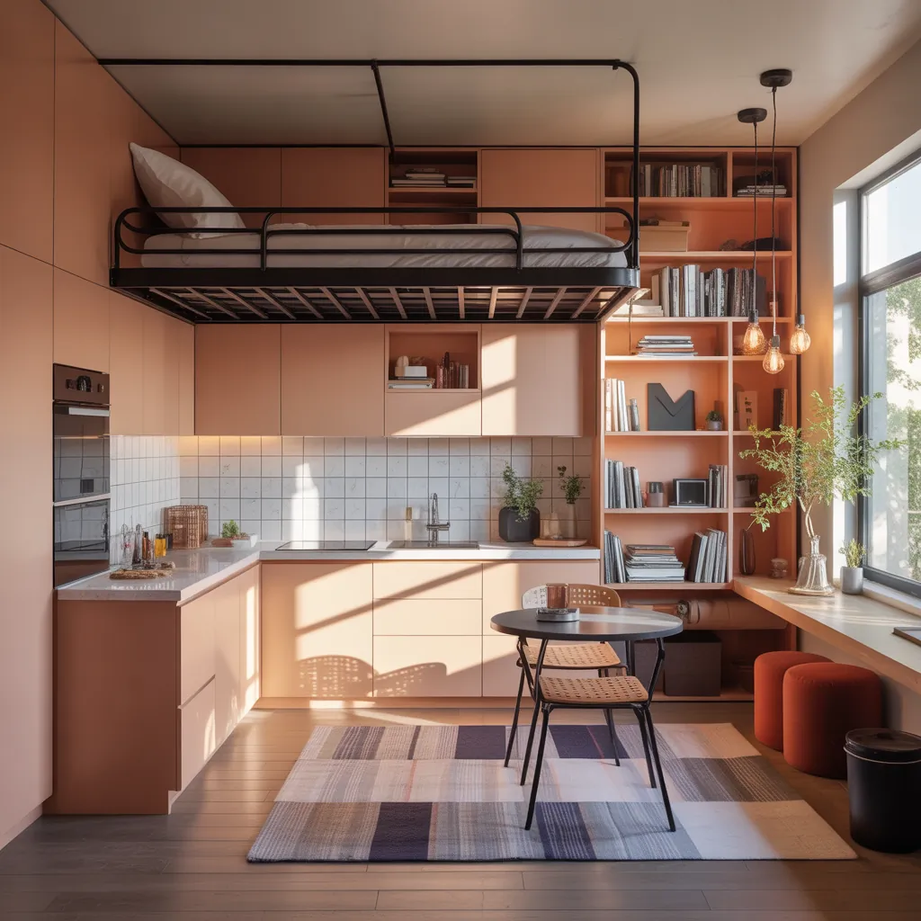 ideas for studio apartment layout