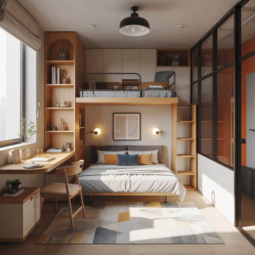 ideas for studio apartment layout