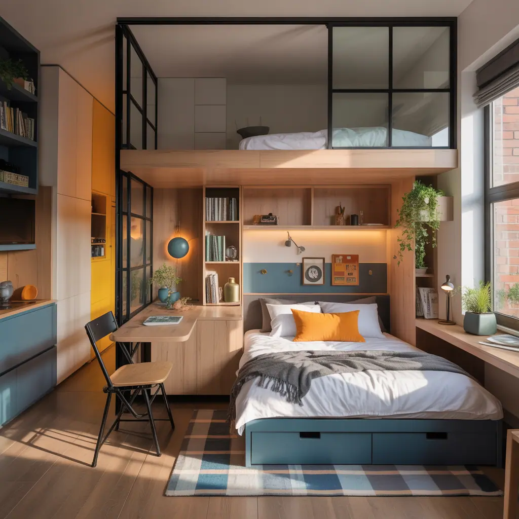 ideas for studio apartment layout