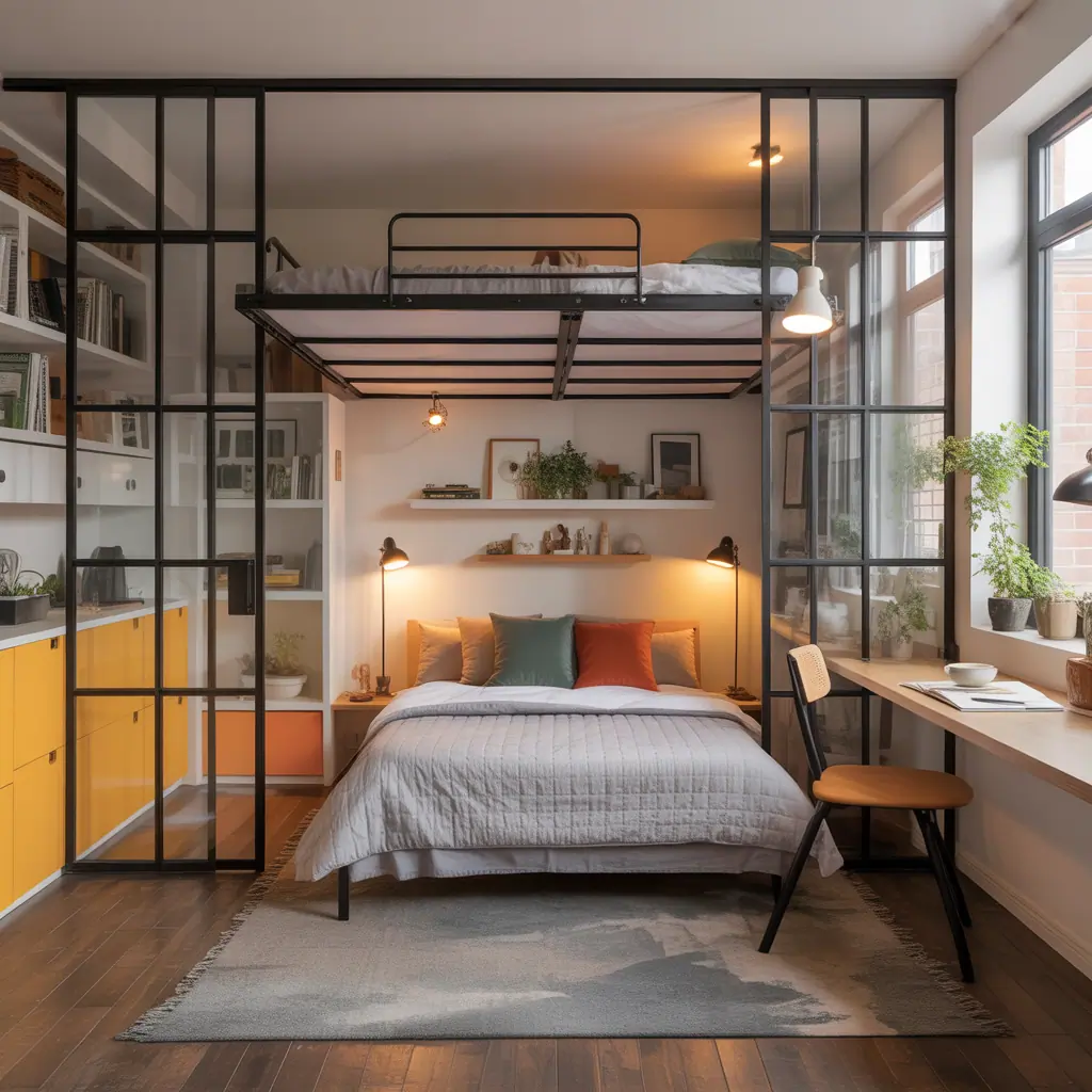 ideas for studio apartment layout