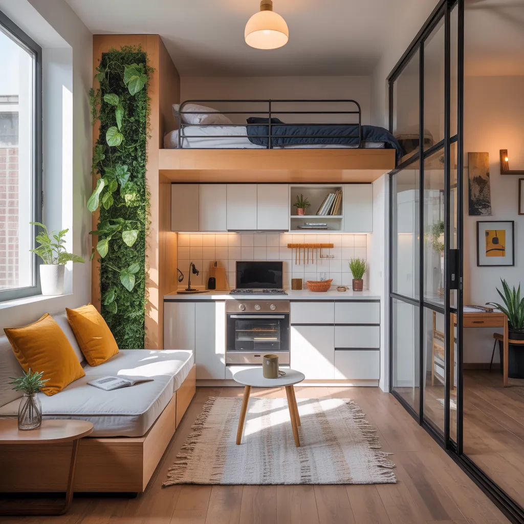 ideas for studio apartment layout