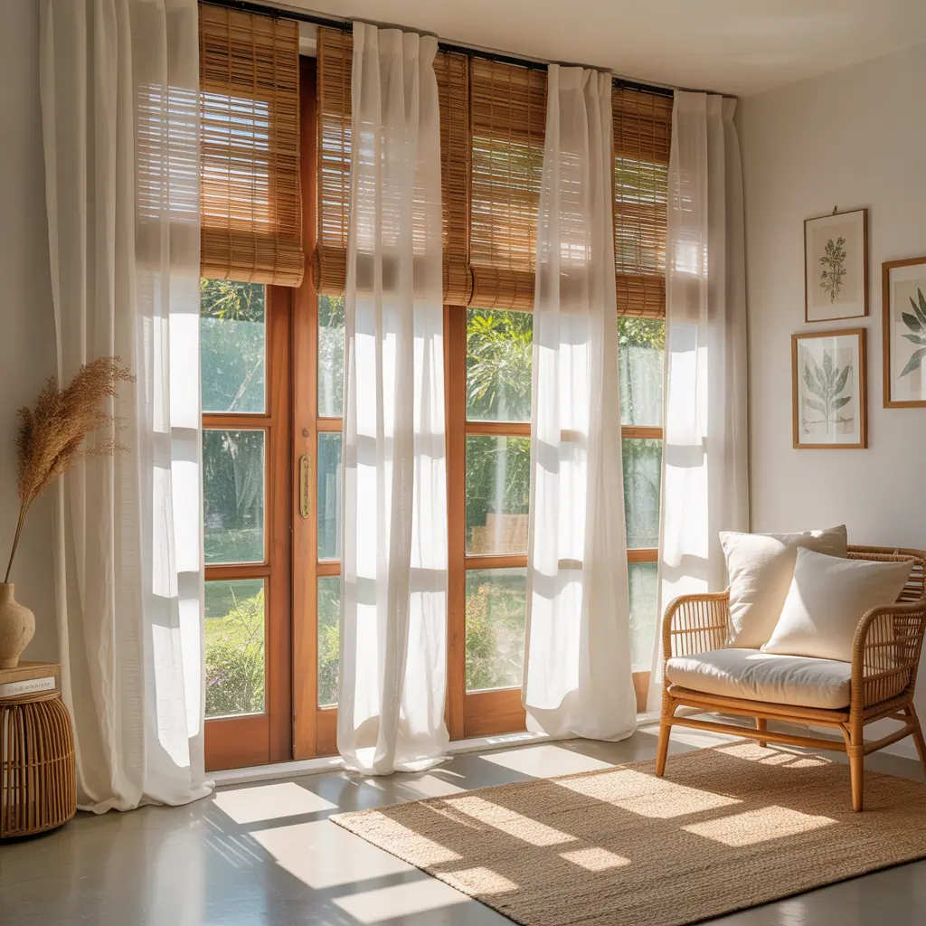ideas for sunroom curtains