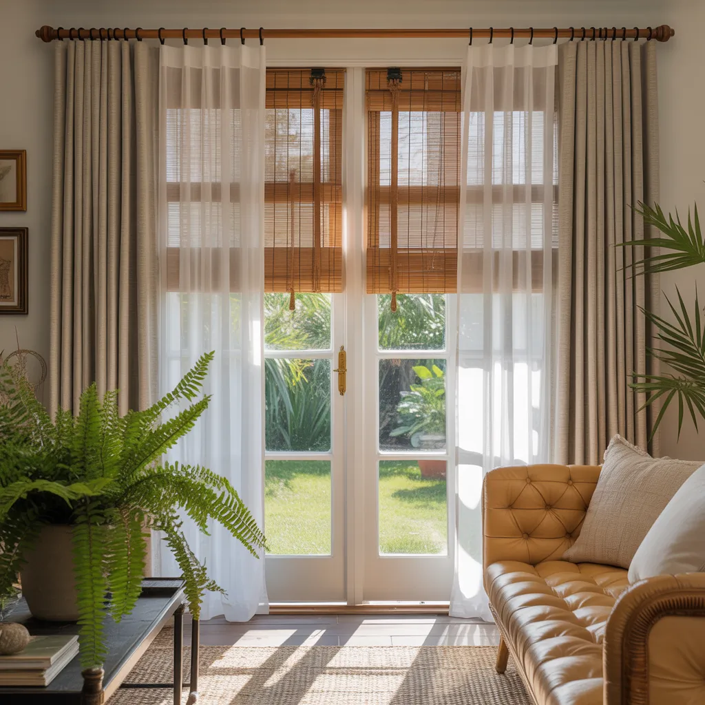 ideas for sunroom curtains