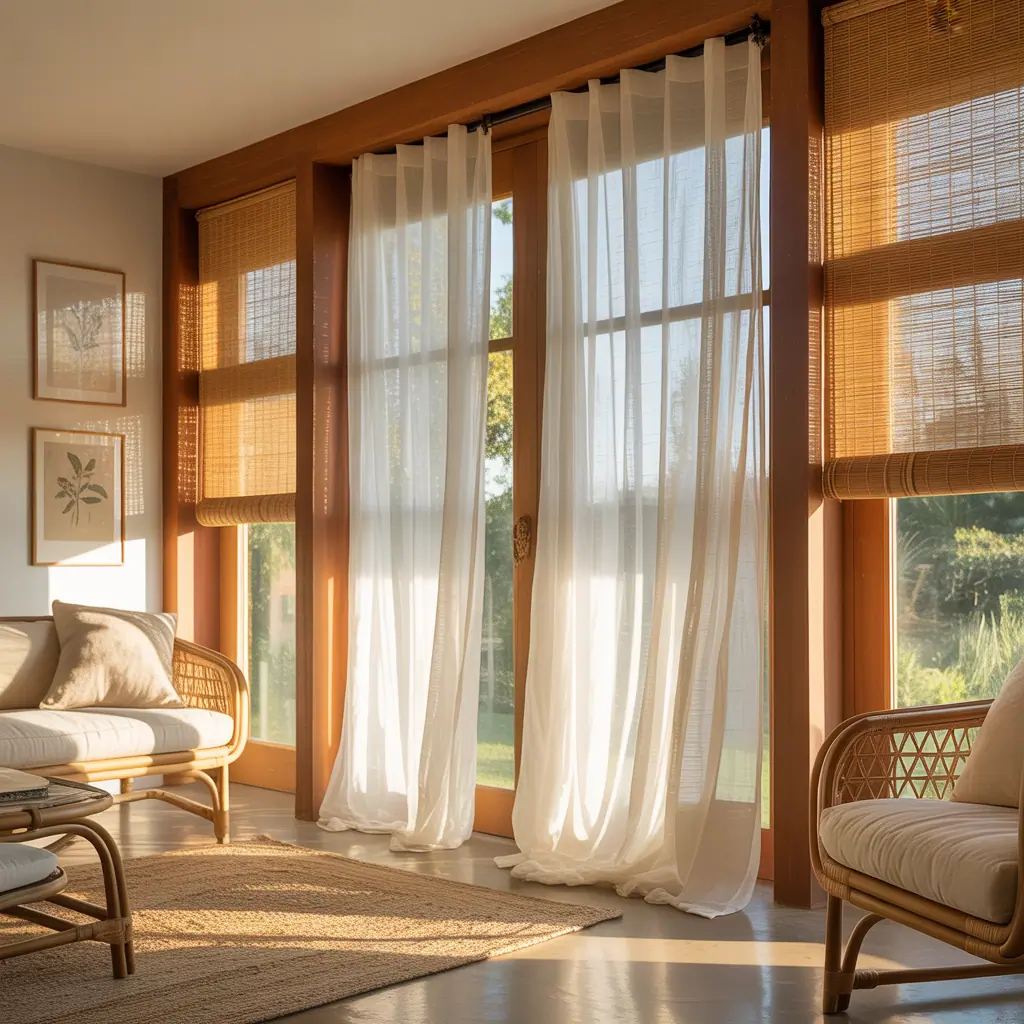 ideas for sunroom curtains