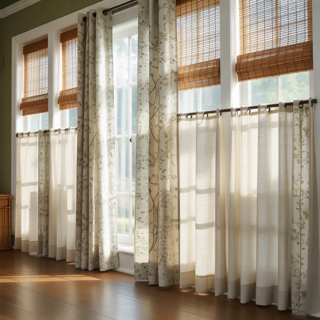 ideas for sunroom curtains