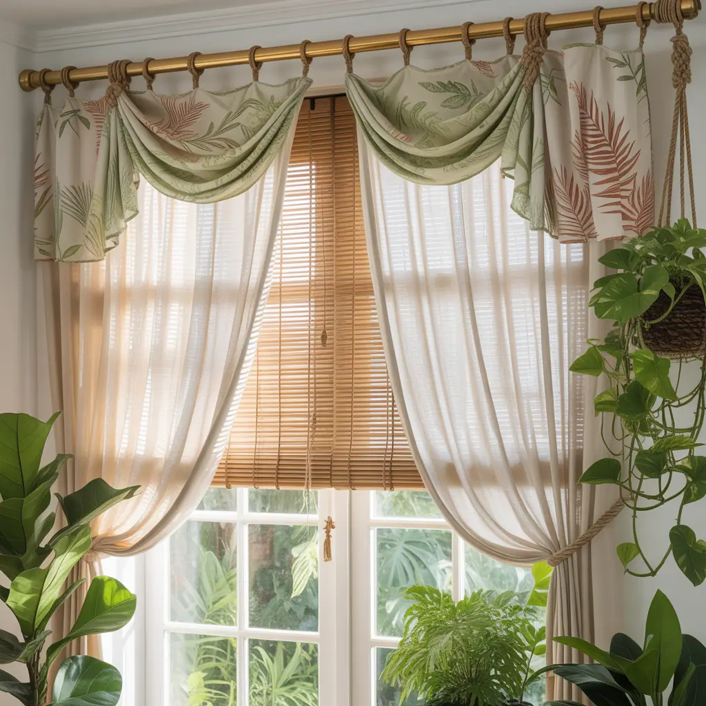 ideas for sunroom curtains