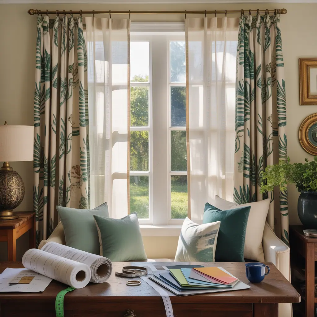 ideas for sunroom curtains