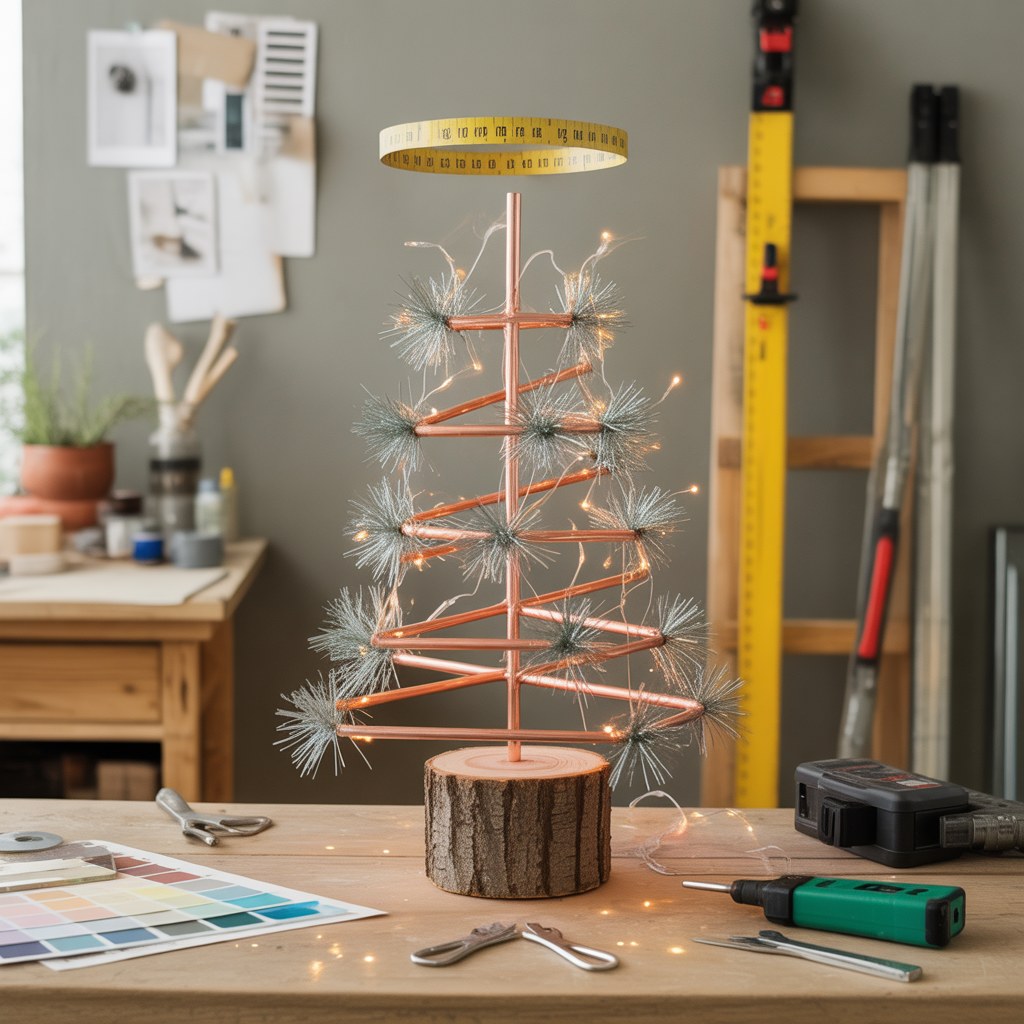 ideas for tinsel christmas tree