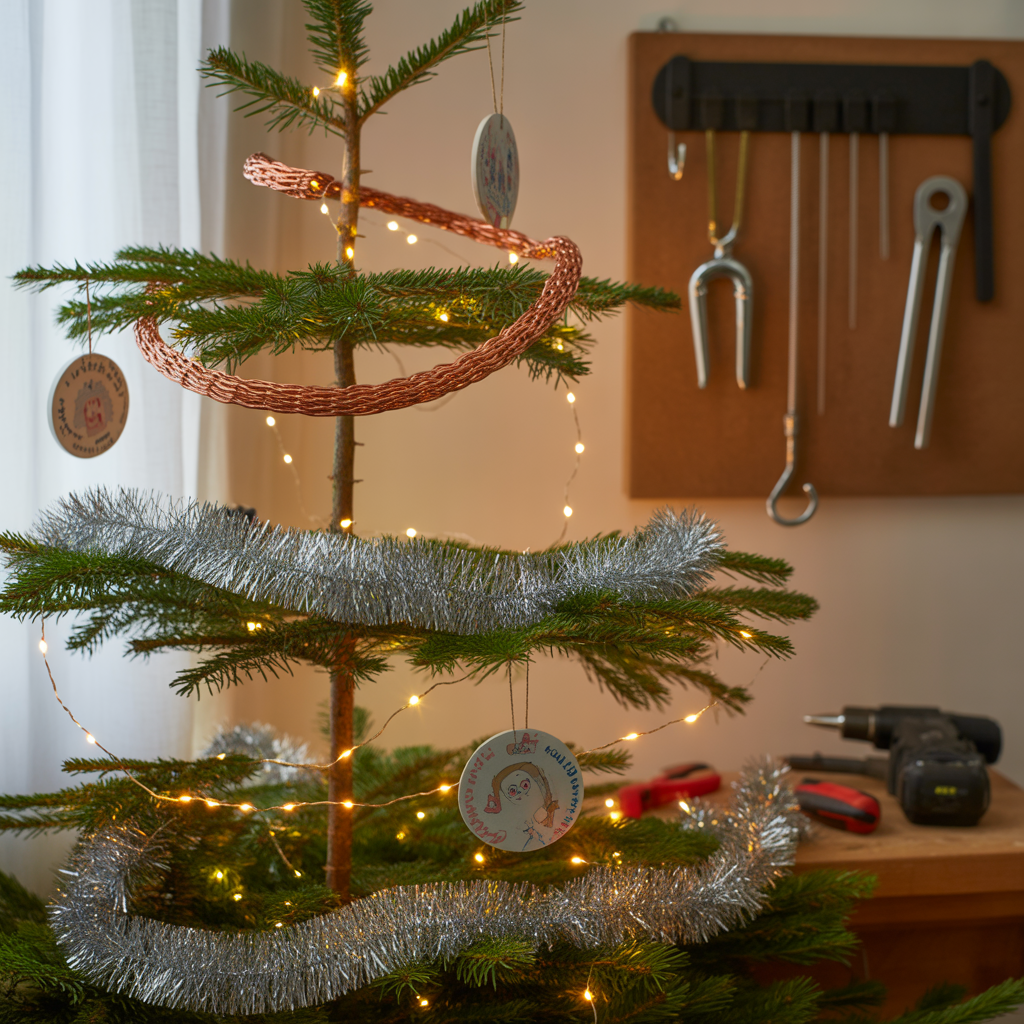 ideas for tinsel christmas tree