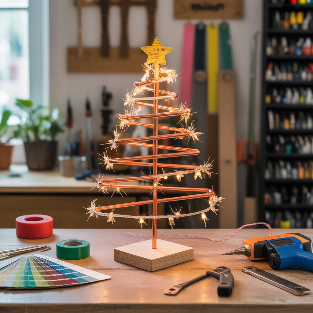 ideas for tinsel christmas tree