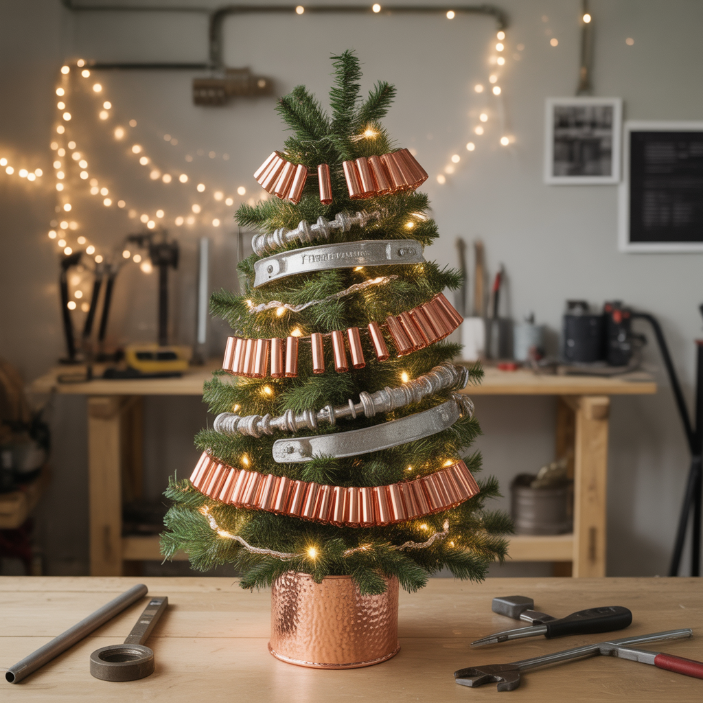 ideas for tinsel christmas tree