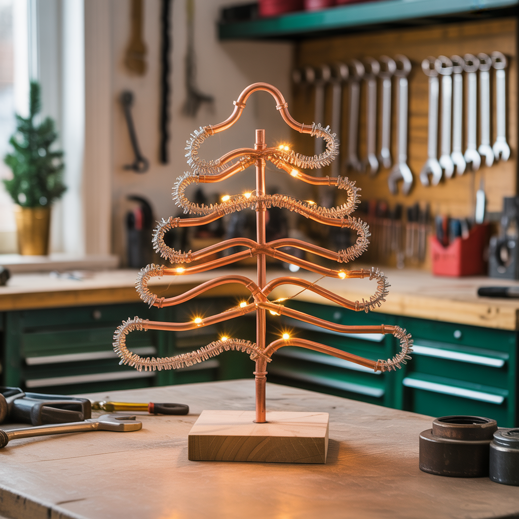 ideas for tinsel christmas tree