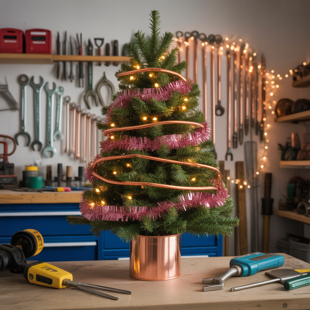 ideas for tinsel christmas tree