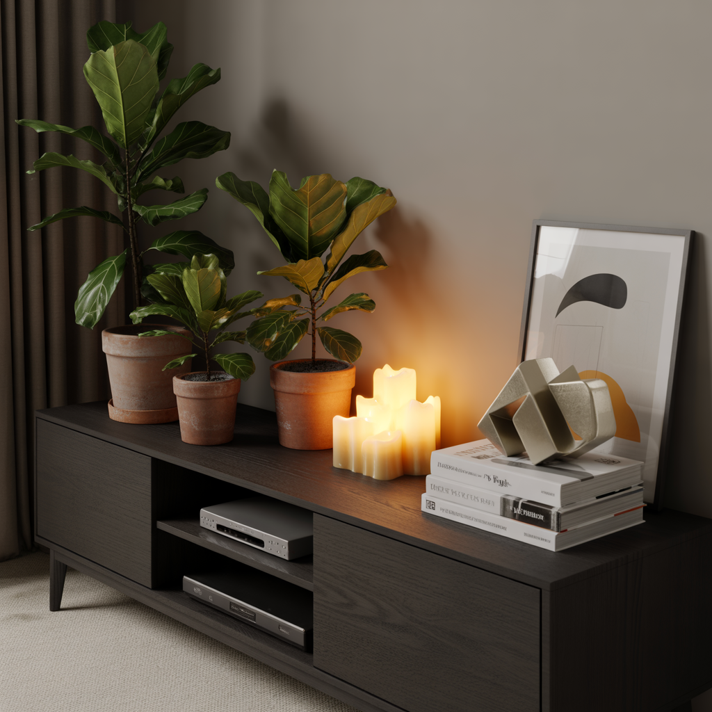 ideas for tv stand decor