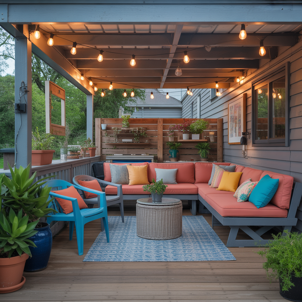 ideas for under deck