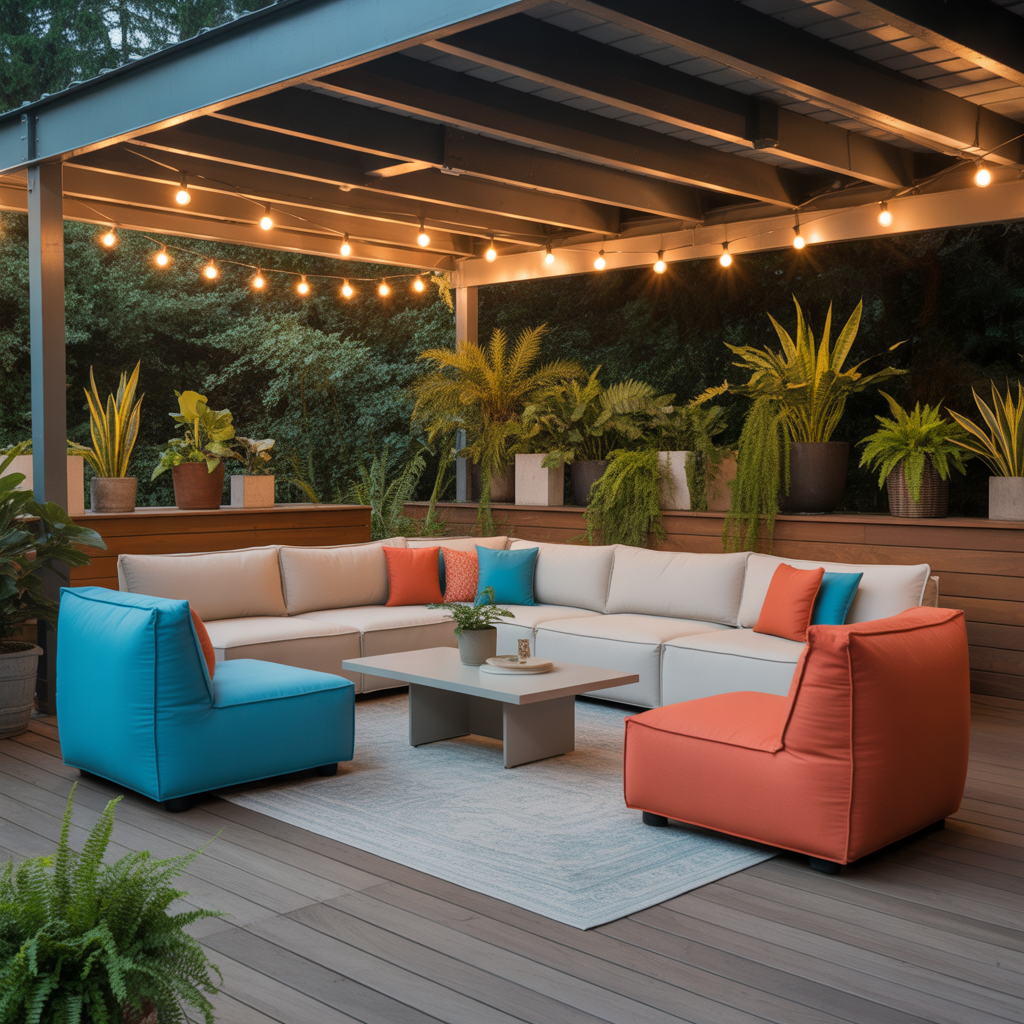 ideas for under deck